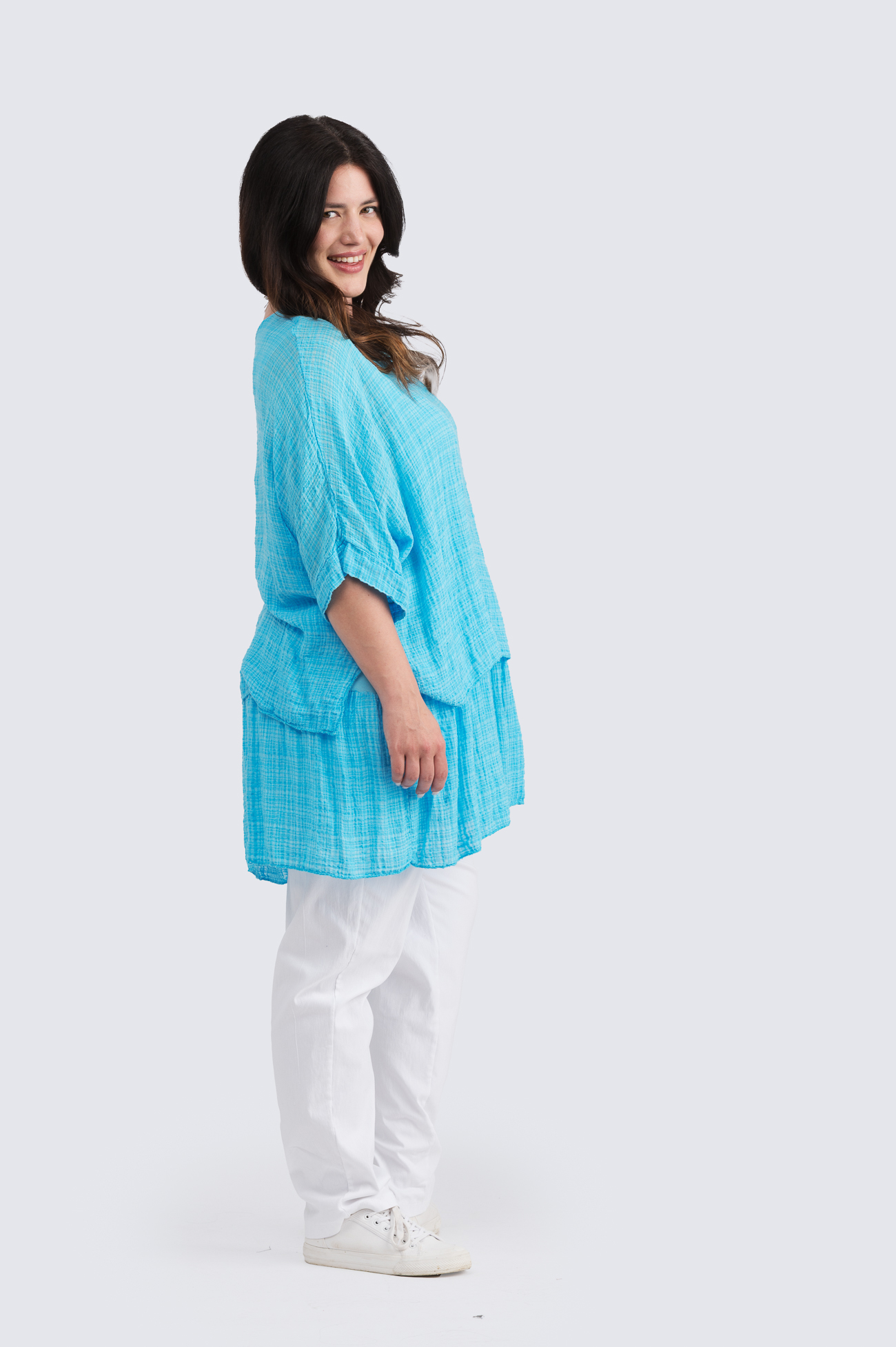 Elina Tunika - turkoosi - Image 3