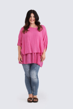 Elina Tunika - pinkki