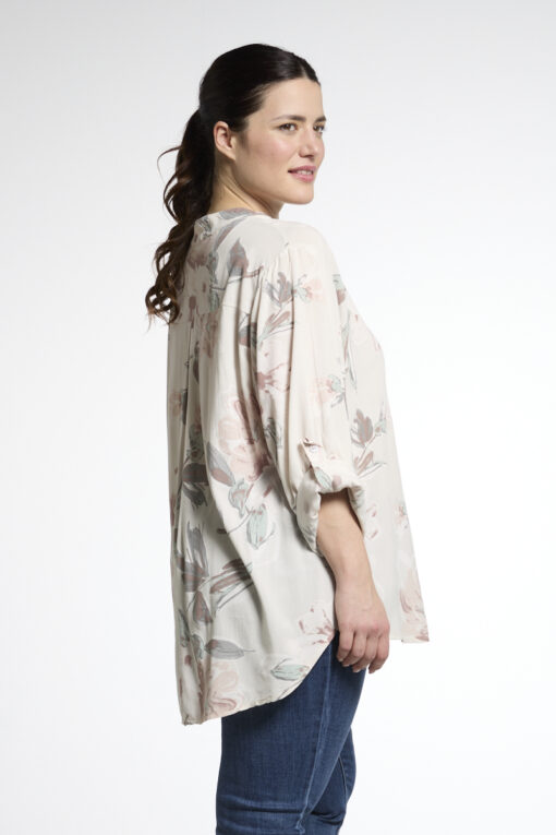 Katja kukkapaitis - beige - Image 3