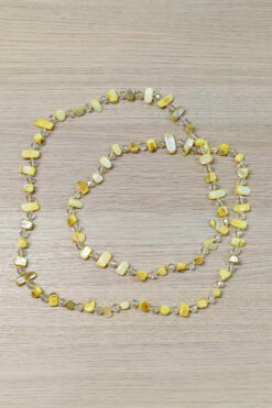 Lasihelmet - keltainen