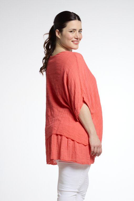 Elisa tunika - koralli - Image 5