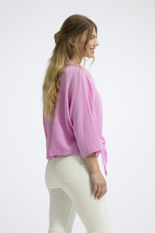 Puuvillabolero - pinkki - Image 2
