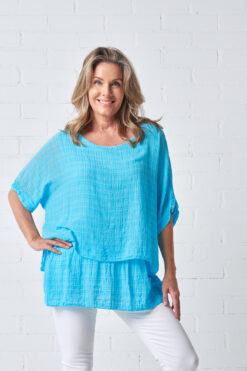 Elisa tunika - turkoosi