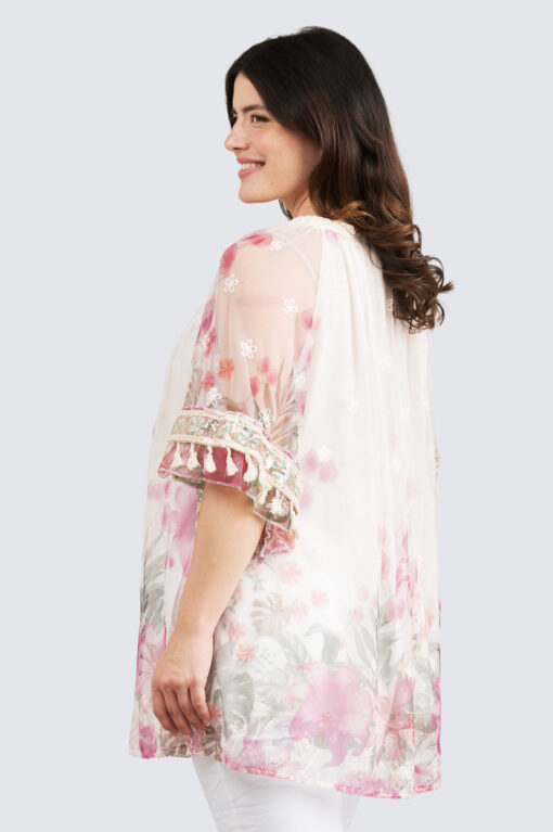 Henna harsotunika - pinkki - Image 3