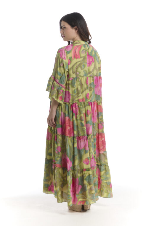 Marghera pitkä mekko - pioni vihreä - Image 3