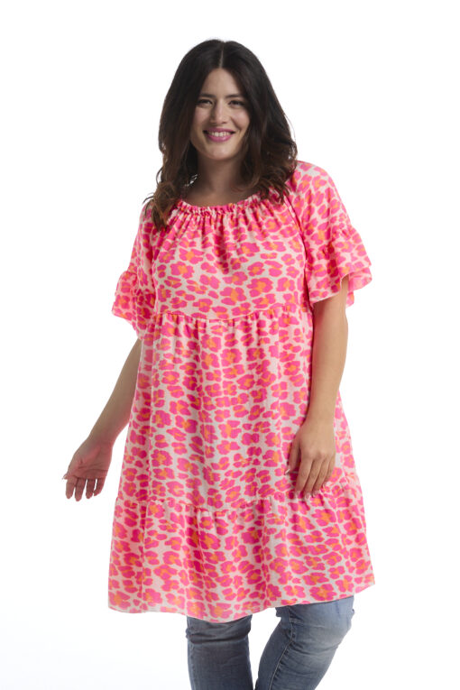 Neon Leopardimekko - pinkki - Image 3