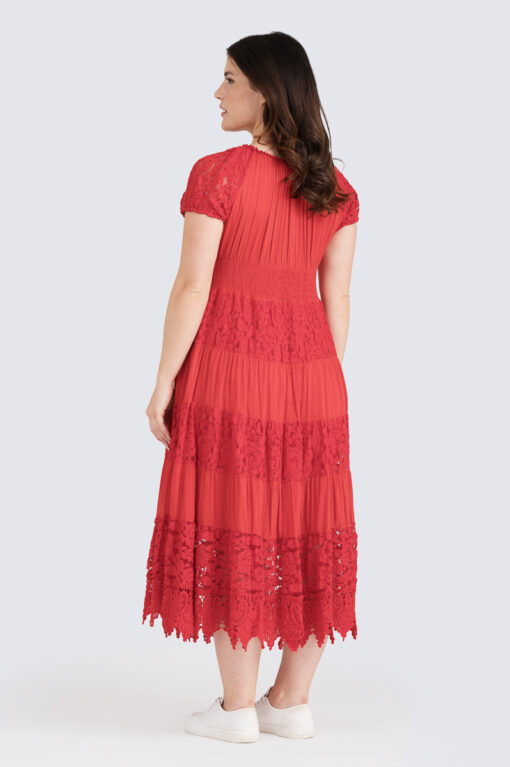 Sara mekko - punainen - Image 3