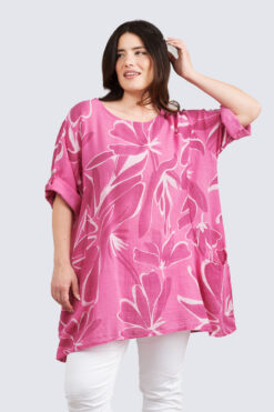 Monica tunika - pinkki