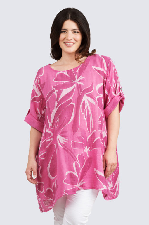 Monica tunika - pinkki - Image 2