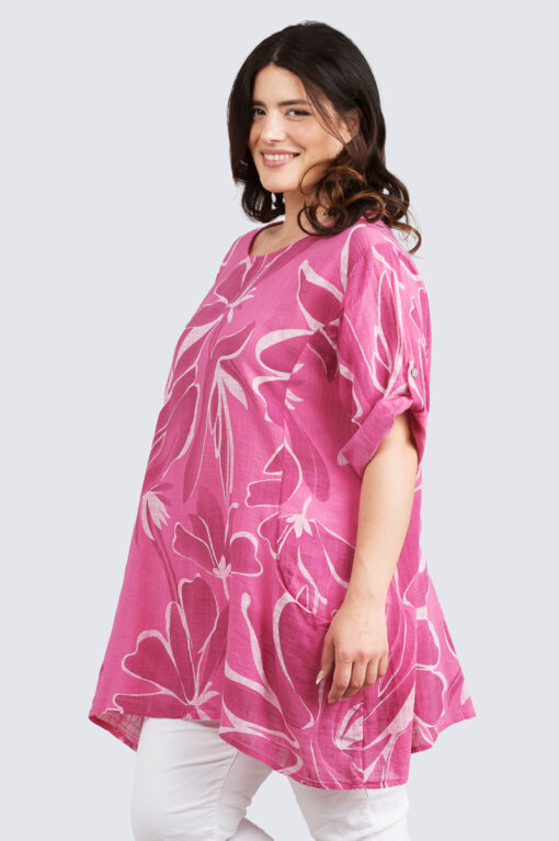 Monica tunika - pinkki - Image 4