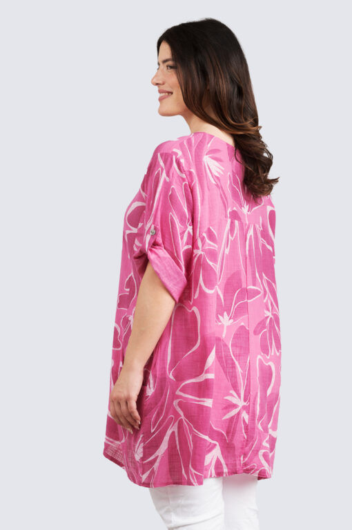 Monica tunika - pinkki - Image 3