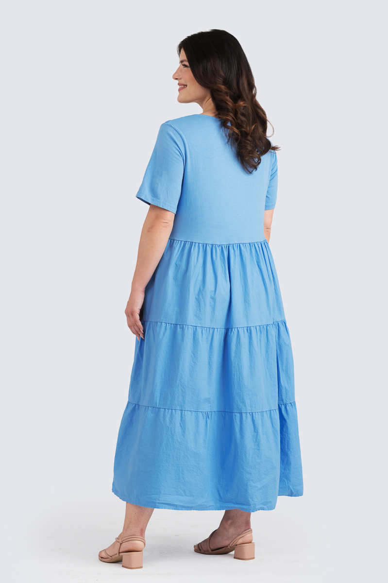 Fatima mekko - lyhythihainen - sininen - Image 5