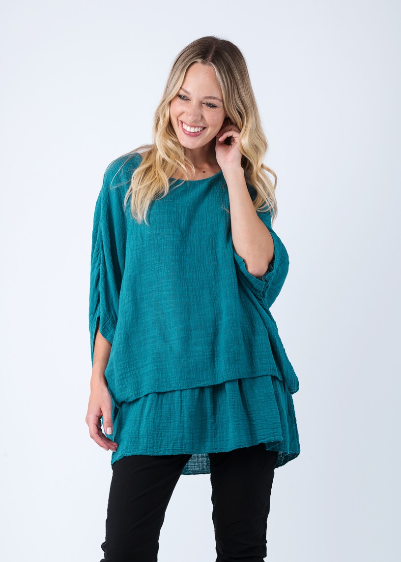 Elisa tunika - petrooli