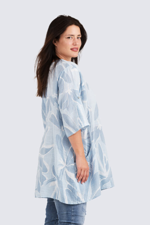Monica tunika -vaaleansininen - Image 2