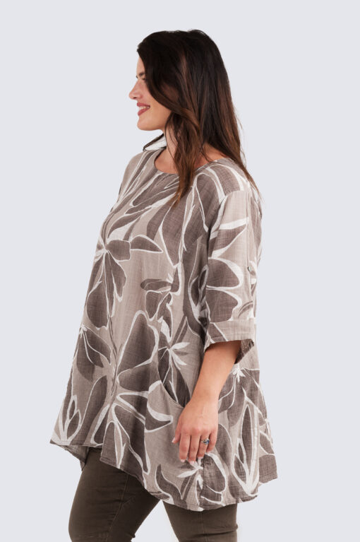 Monica tunika - nutria - Image 2