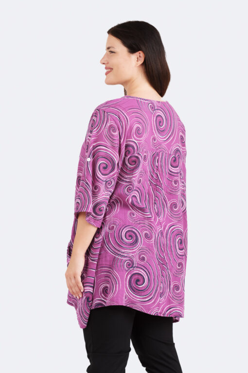 Scarffalla kuviotunika - aniliini - Image 3
