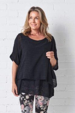 Elisa tunika - musta