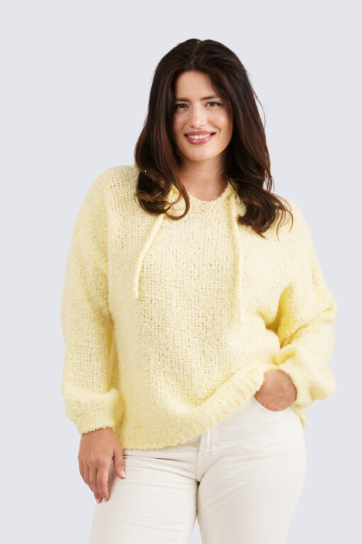 Manuela neulehuppari - vaaleankeltainen - Image 2