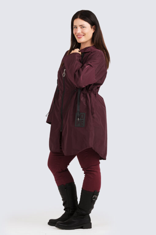 Hanna tuulitakki - musta - Image 3