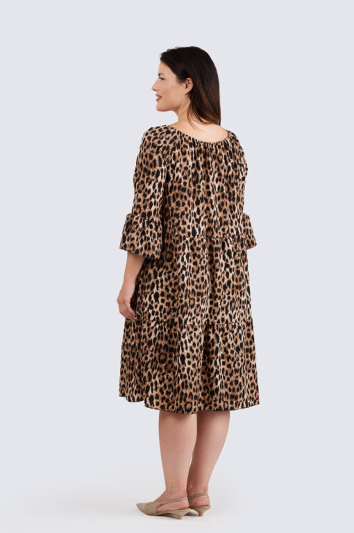 Maaret mekko - ruskea leopardi - Image 2