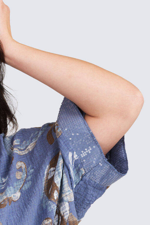 Francesca tunika - farkkusininen - Image 3