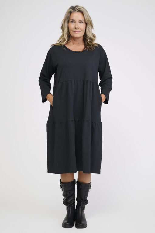 Annette collegemekko - musta - Image 4