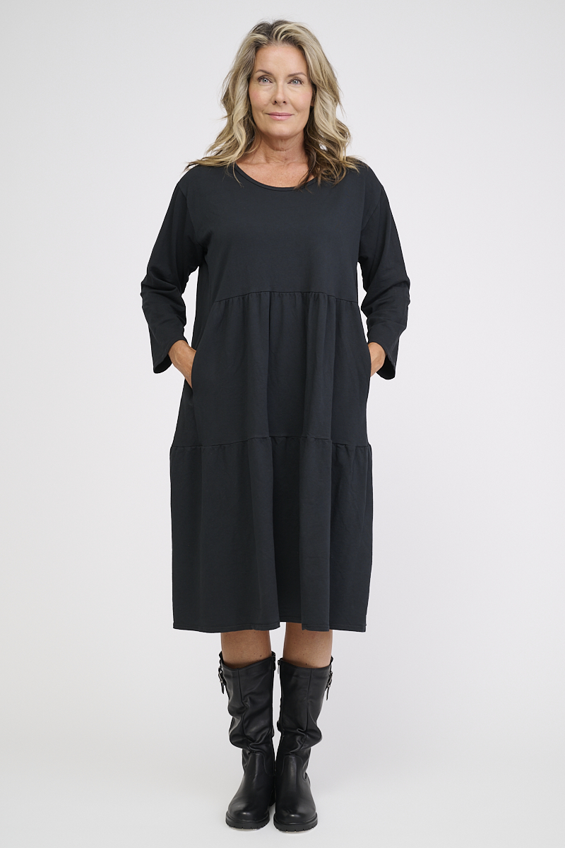 Annette collegemekko - musta - Image 4