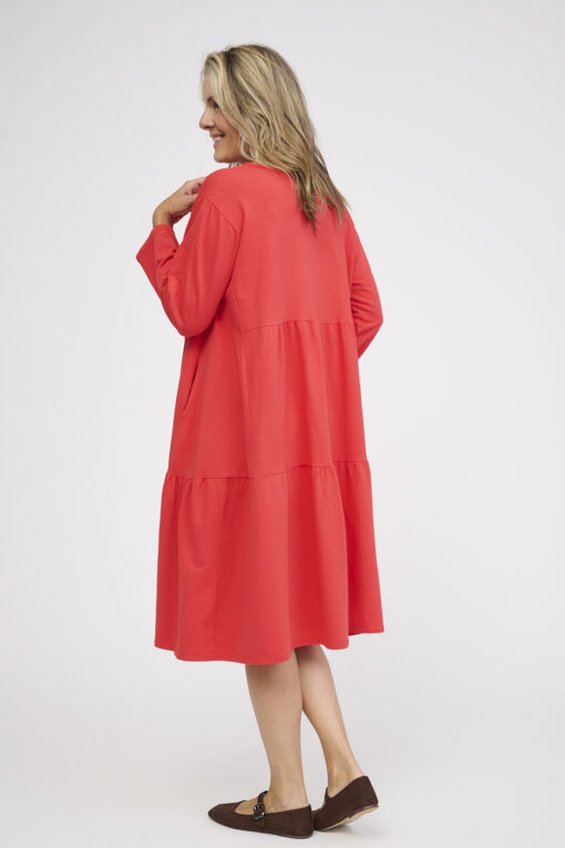 Annette collegemekko - punainen - Image 7