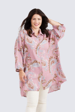 Taiska print paitis - vanharoosa