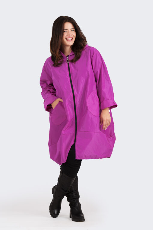 Aada tuulitakki - magenta