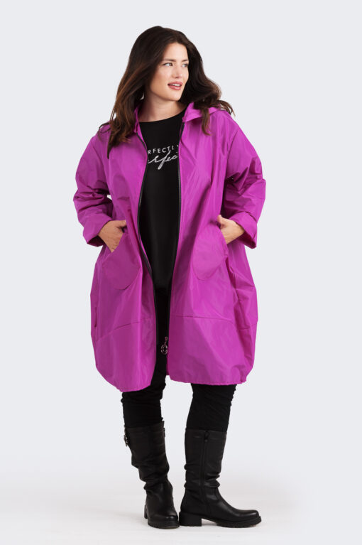 Aada tuulitakki - magenta - Image 2