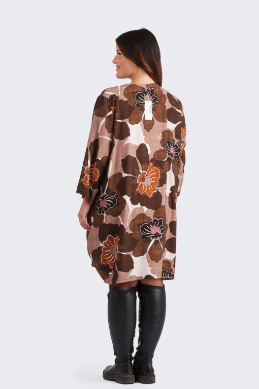 Marjut mekko - ruskea - Image 3
