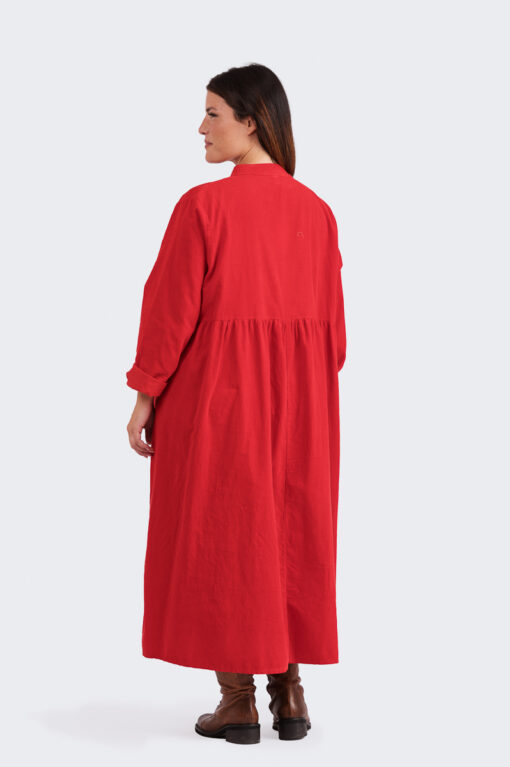 Lotta samettimekko - punainen - Image 3