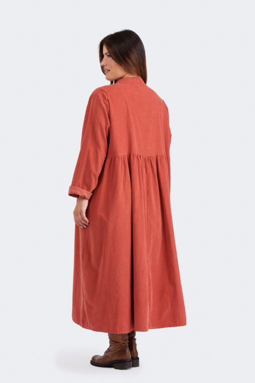 Lotta samettimekko - tiilenpunainen - Image 2