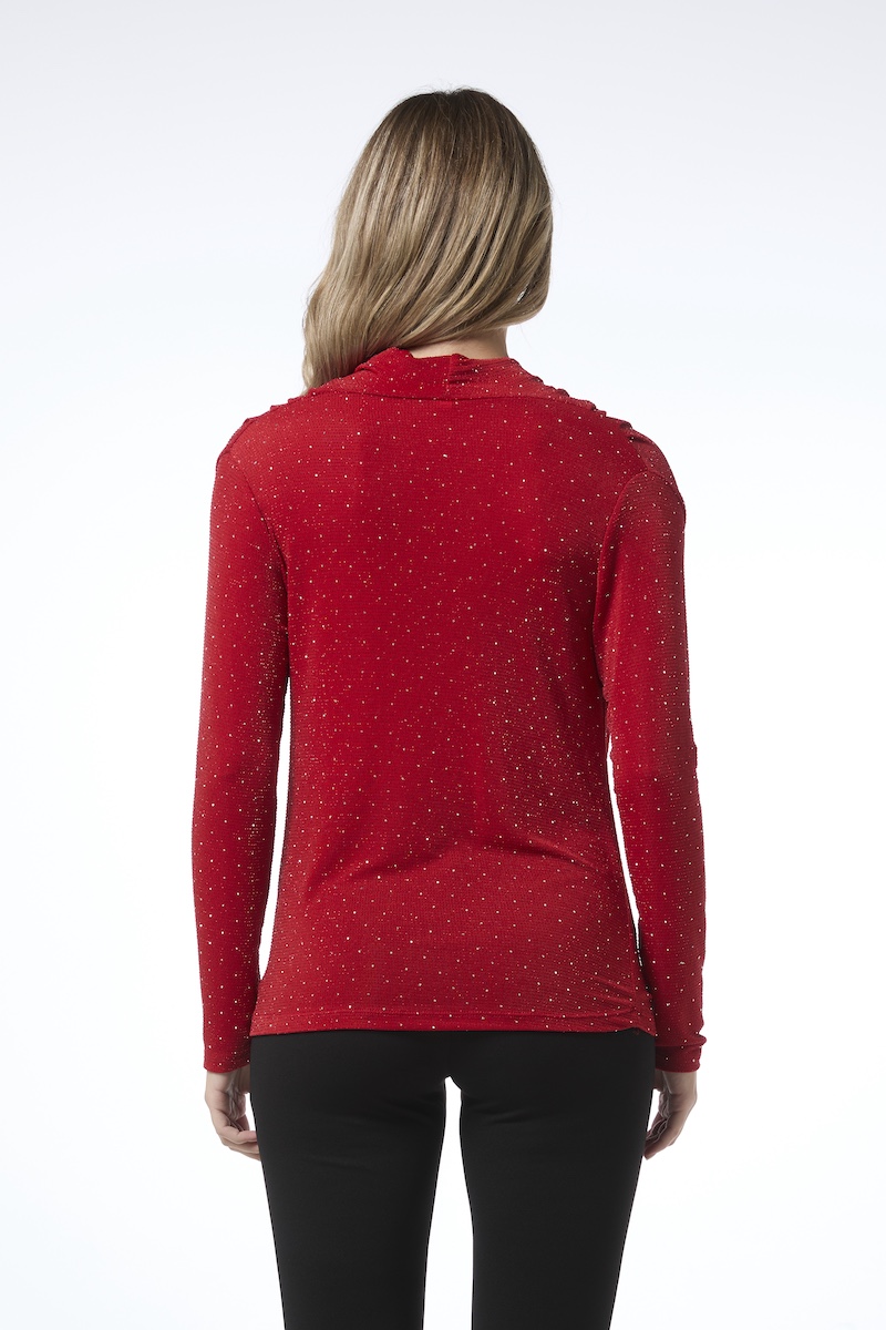 Biba juhlapusero - punainen - Image 3