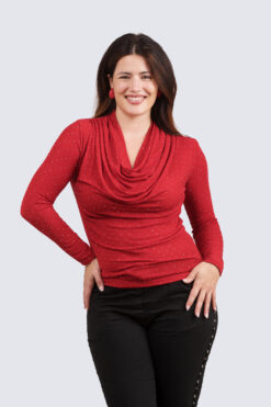 Biba juhlapusero - punainen