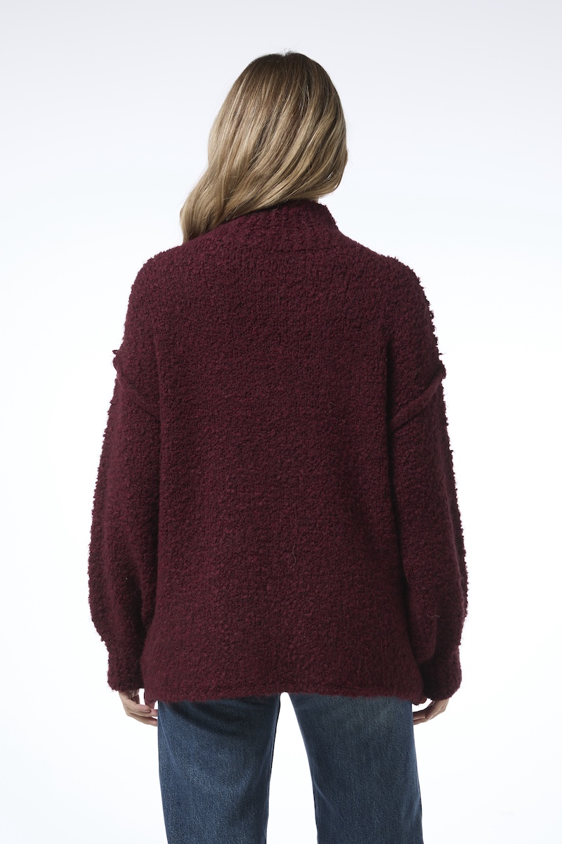 Ciao neule - viininpunainen - Image 3