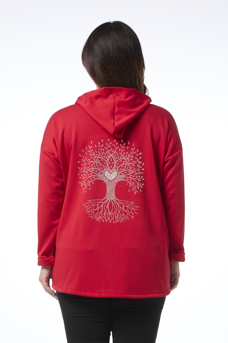 Albero collegetakki - punainen