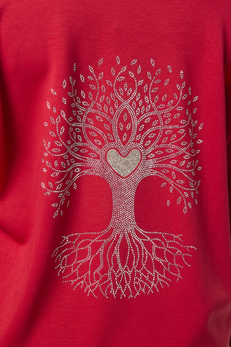 Albero collegetakki - punainen - Image 3