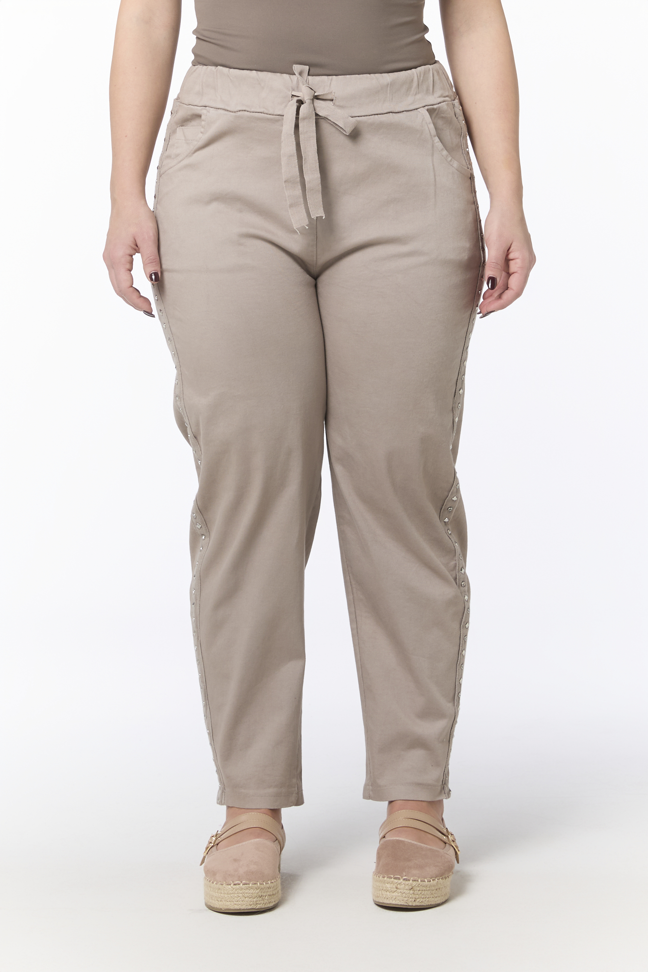 Housut niiteillä - nutria - Image 2