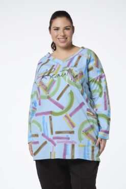 Tuulia collegetunika - vaaleansininen