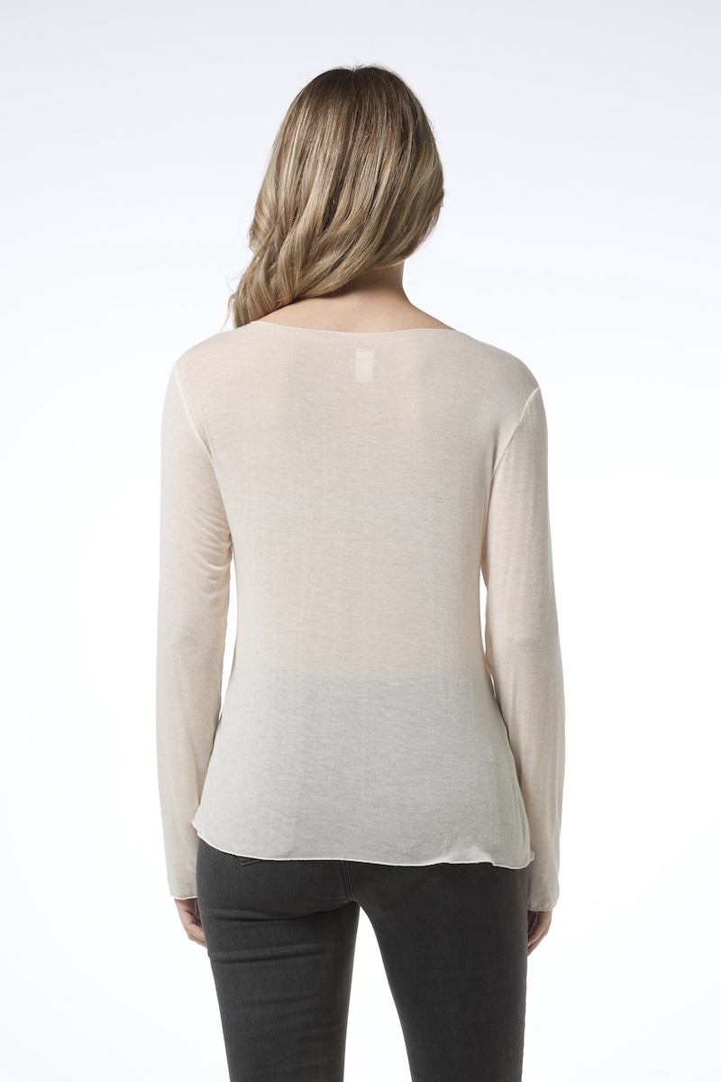 Casmera neulepusero - luonnonvalkoinen - Image 3