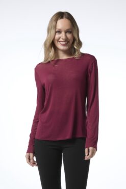 Casmera neulepusero - viininpunainen