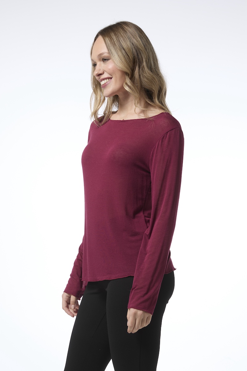 Casmera neulepusero - viininpunainen - Image 2