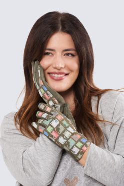 Kissakäsineet - oliivi