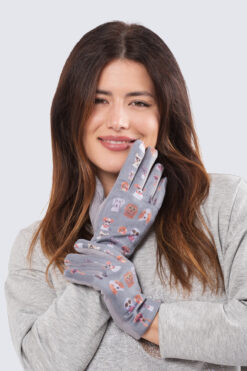 Koirakäsineet - harmaa