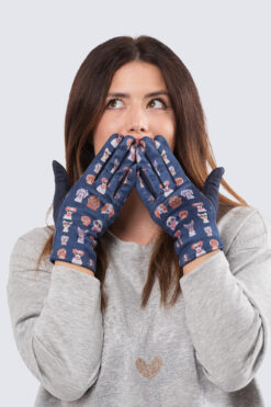 Koirakäsineet - sininen