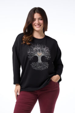 Timanttipuu college - musta