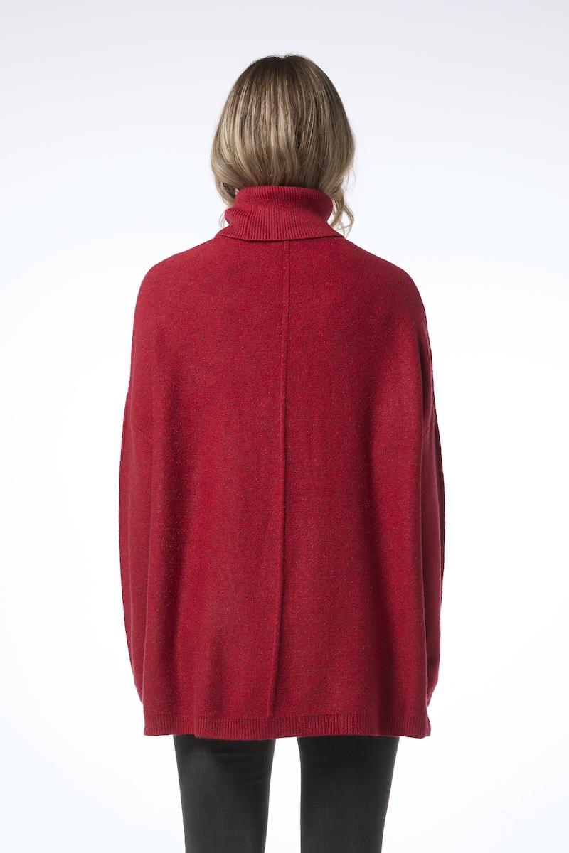 Anette pooloneule - punainen - Image 3