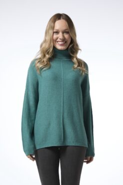 Anette pooloneule - sinivihreä